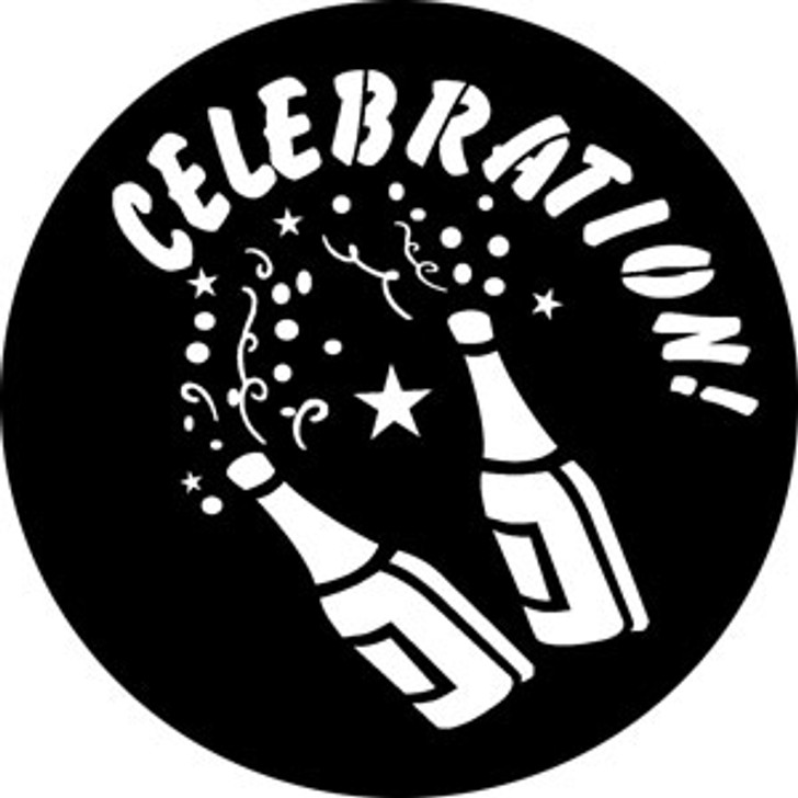 Lets Celebrate - Rosco Gobo #76533