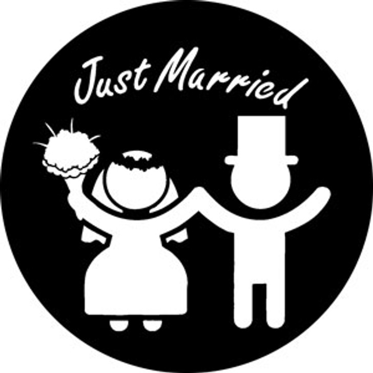 Just Married 3 - Rosco Gobo #76546