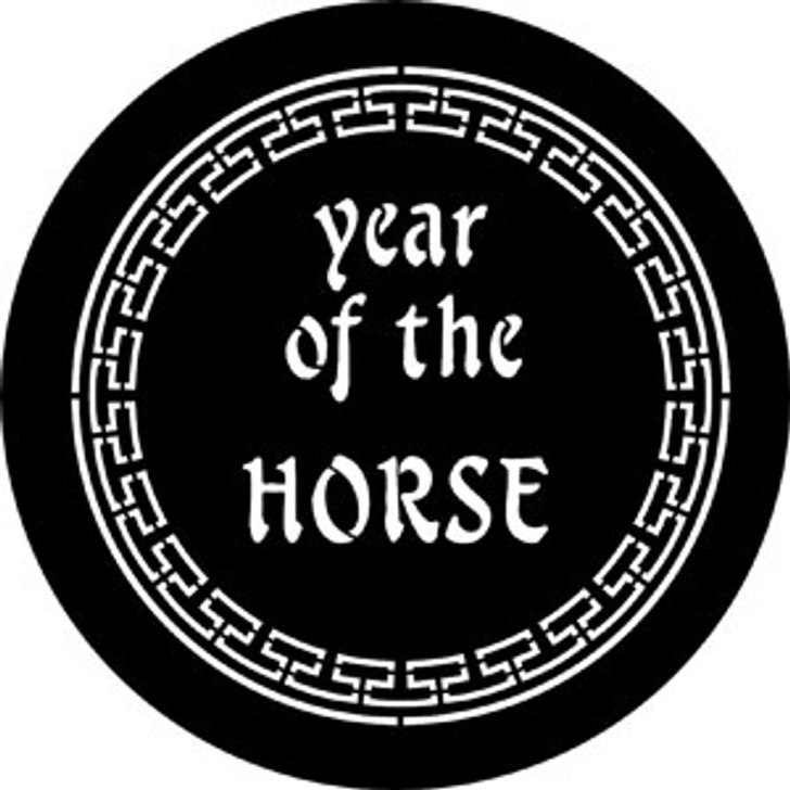 Year Of The Horse - Rosco Gobo #77652