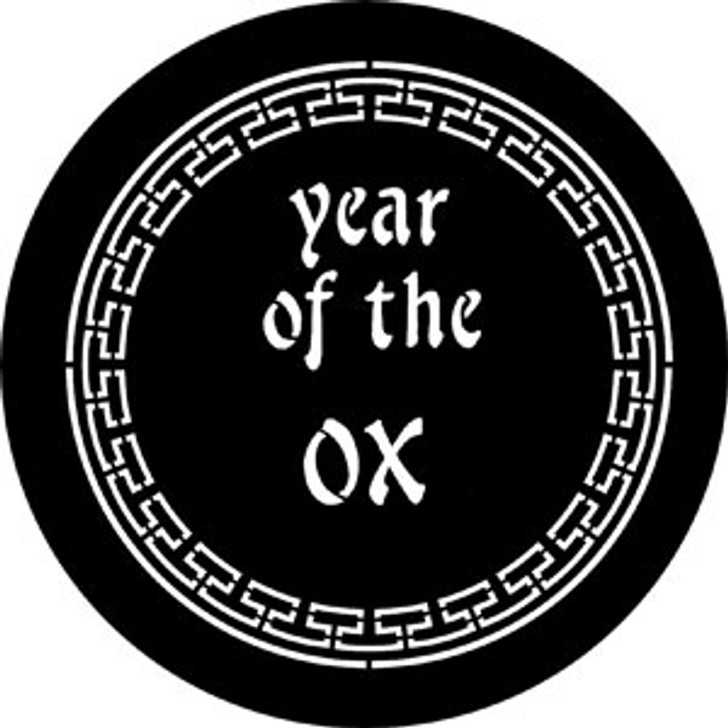 Year Of The Ox - Rosco Gobo #77652