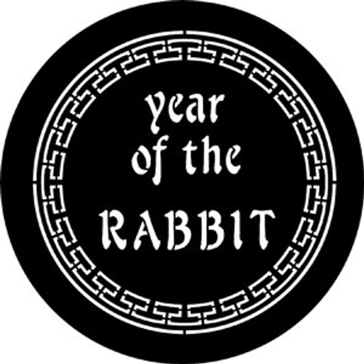 Year Of The Rabbit - Rosco Gobo #77652