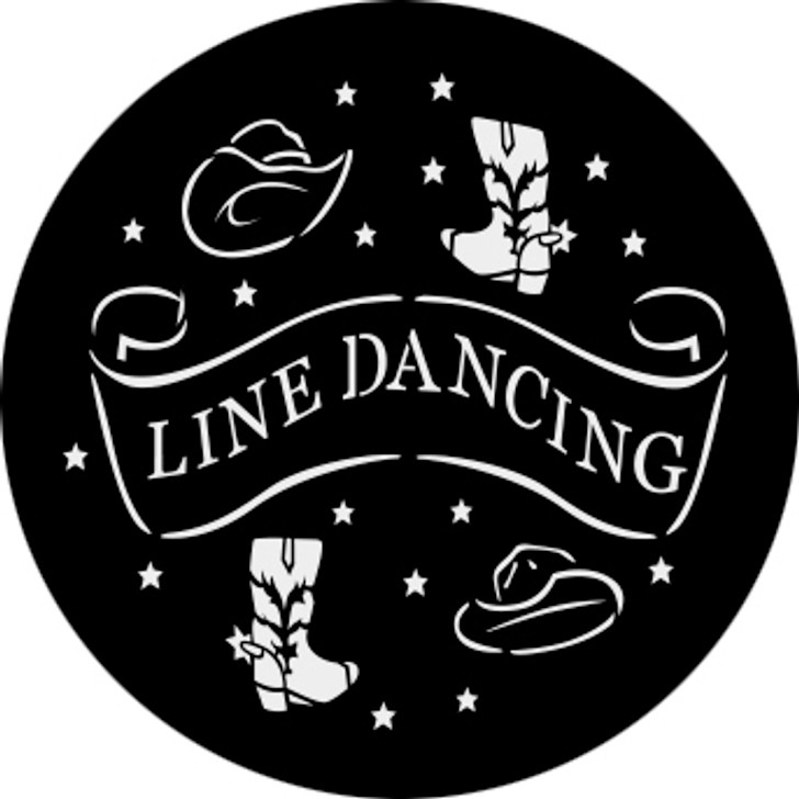 Line Dancing 1 - Rosco Gobo #77660