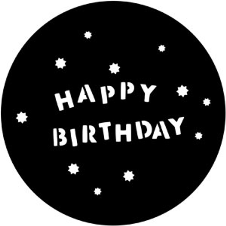 Happy Birthday - Rosco Gobo #77940