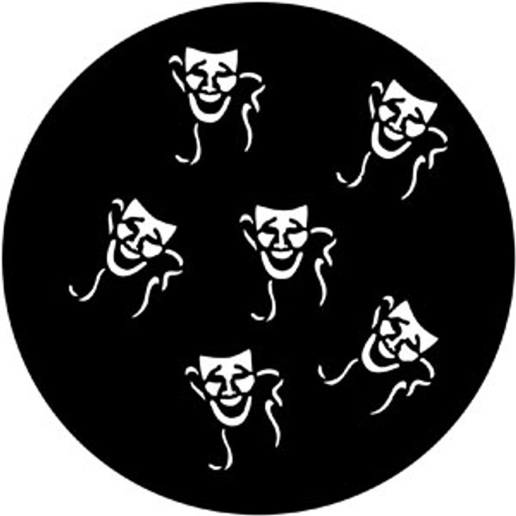 Drama Masks - Rosco Gobo #78110