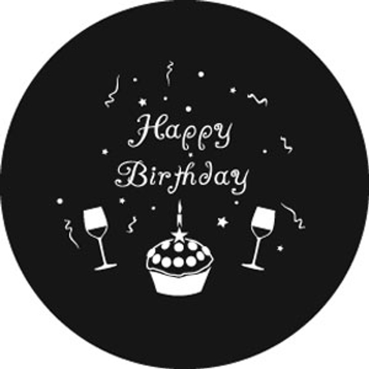 Happy Birthday 2 - Rosco Gobo #78657