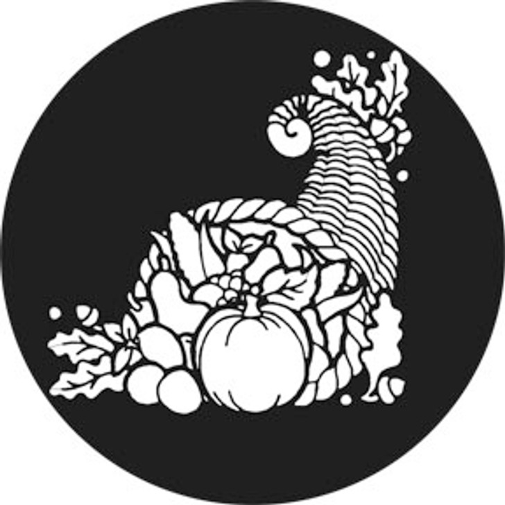 Thanksgiving Cornucopia - Rosco Gobo #78749