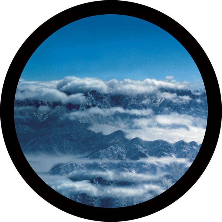 Mountains Clouds - Apollo Glass Gobo #CS-0062