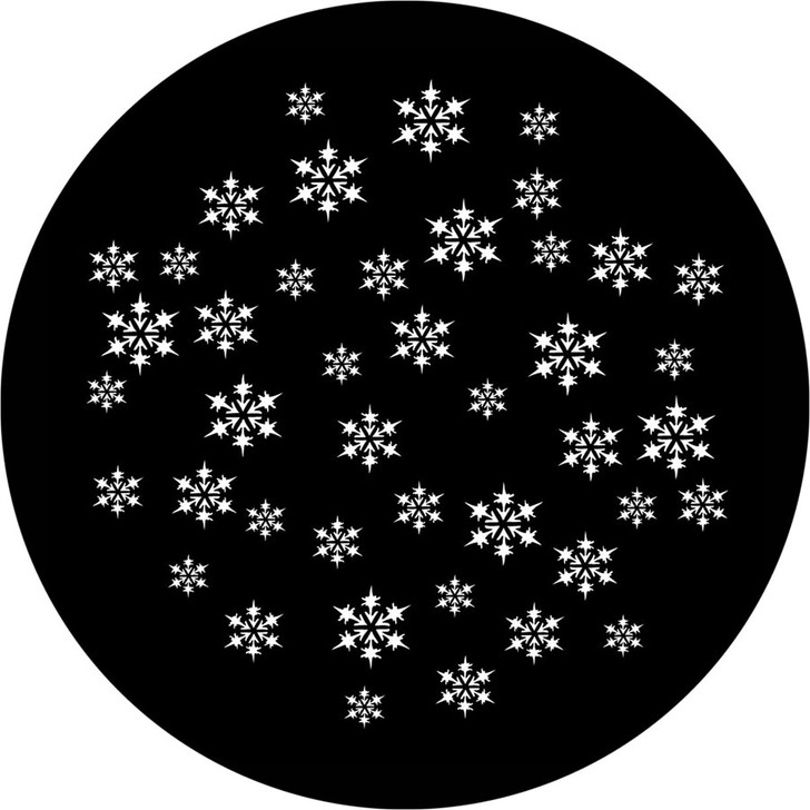 Lacy Snowfall - Apollo Glass Gobo #SR-0142