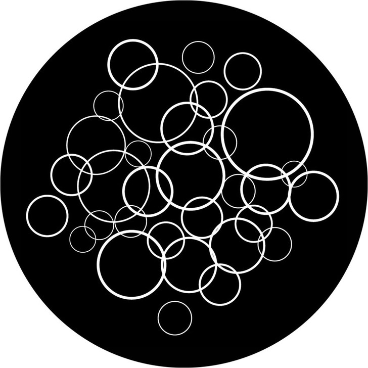 Interlocking Rings - Apollo Glass Gobo #SR-0183