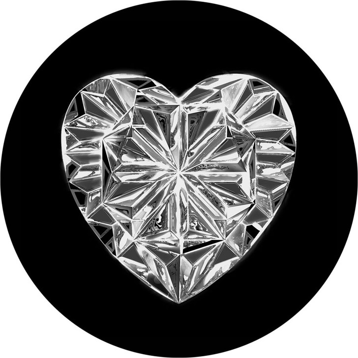 Crystal Heart - Apollo Glass Gobo #SR-0193