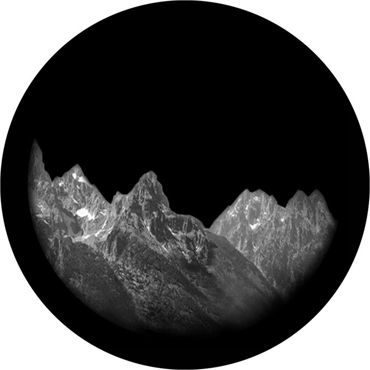 Mountains - Apollo Glass Gobo #SR-1120