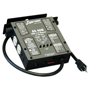 Lightronics AS40M L&DMX Dimmer Pack Norcostco, Inc.