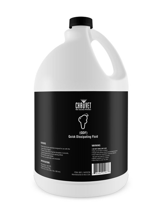 CHAUVET Professional Quick Dissipating Fog Fluid 1gal