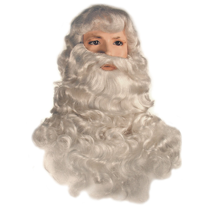 Santa Wig and Beard Set - Deluxe