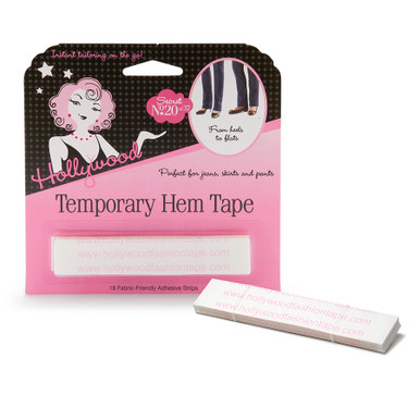 fashion tape to shorten dress Amazon.com: Hollywood Fashion Secrets Temporary Hem Tape Clear, No-Sew Fabric Adhesive Strips for Pants, Dresses & Clothing Repairs, Double-Sided Fashion Tapes, 18 Count, 1 Pack : Clothing, Shoes & Jewelry