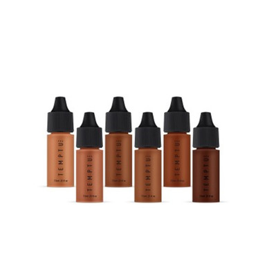 Temptu 24-Hour Hydra Lock Airbrush Foundation, Light - 6 pack