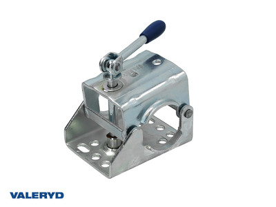 Jockey wheel clamp Ø60mm plate foldable crank cc=105/70 [6670005]