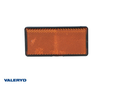 Rectangular reflector Radex adhesive orange 103x51 mm [3160159]