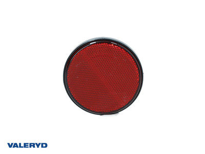 Round reflector Radex Ø80 mm red adhesive [3160165]