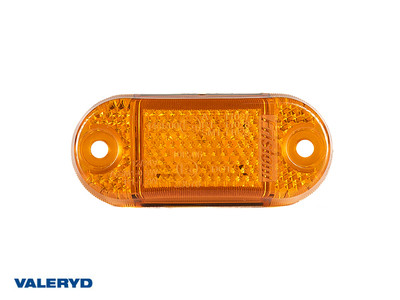 LED Side marking light Valeryd 65x28x18mm yellow 12-36V incl.150mm cable   