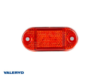 LED Position light Valeryd 65x28x18mm red 12-36V incl.150mm cable  LED Position light Valeryd 65x28x18mm red 12-36V incl.150mm cable