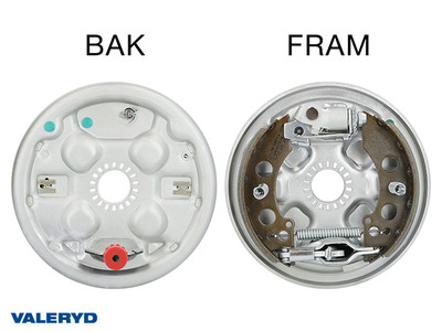 Brake Back Plate Kit Right AL-KO 200x50