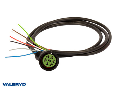 Adapter Aspöck R green 7-pin. fits ASS2 1,6m Cable [3064001]