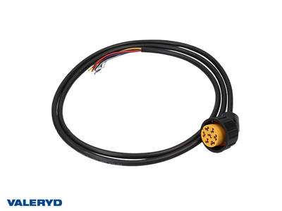 Adapter Aspöck L yellow 7-pin. fits ASS2 1,6m Cable [3064000]