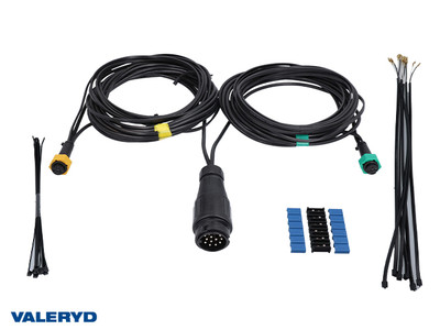 Cable kit 13-pin, 7.7 m,+ 1x12m & 1x0,2m smartkabel
