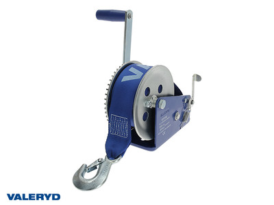 Winch VALERYD 1800lbs/800kg Including strap 50mm x 10m [6772180]