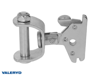 E Track with double swivel U-bracket and spring end 50mm [6620007]