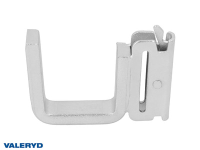 E track Square with J-hook 50mm [6620008]