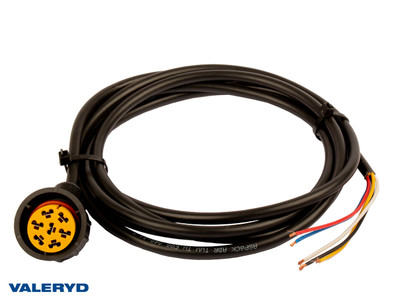Adapter Aspöck L yellow 7-pin. fits ASS2 3m Cable