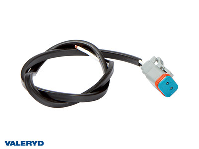 Deutsch Stecker plug with a 2x0.75mm², 500mm cable [3064006]