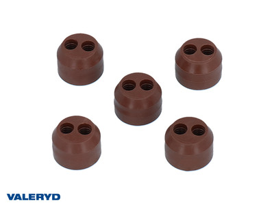 Sealing plug Aspöck Ø2x13mm brown (5-pack) [3102000]