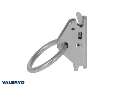 E Track with circle Ring, Galvanized [6620001]