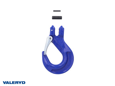 Clevis Sling Hook with latch G80 7/8-8mm, 2000Kg [6510191]