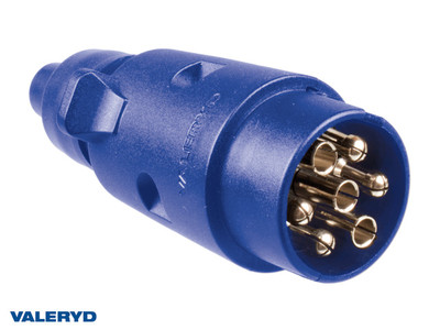 7-pin trailer connector Blue [3210010B]