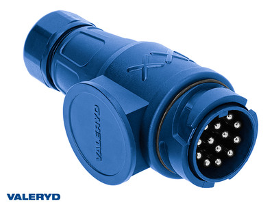 13-pin trailer connector blue [3210003B]