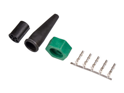 Bayonet socket Valeryd fits Fristom 6-pins right/green , internal slots 