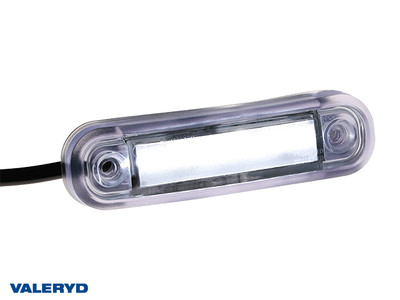 LED Position light 110x30,5x18mm white 15cm Cable