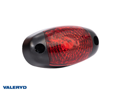 LED Position light Valeryd 72x34x18 red 12-30V incl. 450mm cable