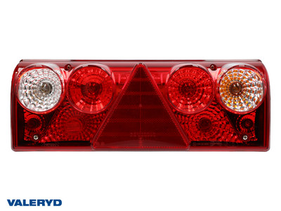 LED Tail light Aspöck Europoint II R 426x154x85mm fog light, 7 pin. ASS2.1