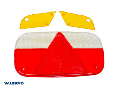 Spare lens Aspöck Multipoint III Tail light 244x138x60 (for 3010092,93 & 94)
