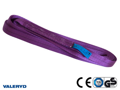 Webbing sling polyester, Endless 3m/6m, 1000Kg