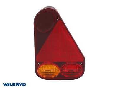 Tail light Aspöck Earpoint III Right 146x220x53 with reflector. Bayonet connection 4(5)-pin [3010051]