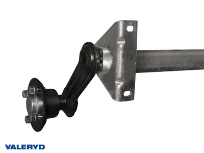 Axle Unbraked 1000 Kg 1300/1800 4x100