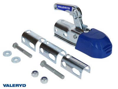 Coupling head 1700 kg Uni Ø35-40-45-50 mm tube crossed/horizontal hole template ; CC=40/54 mm