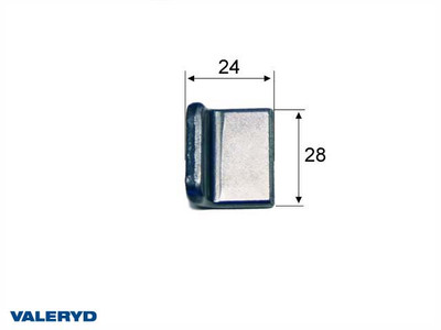 Locking catch short , hasp 24x28 for 6429503 [6429504]
