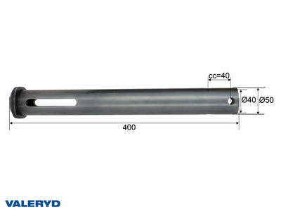 Drawtube BPW ZAF 1.5-2 // 1,6-3, Ø 50mm Drawtube BPW ZAF 1.5-2 // 1,6-3, Ø 50mm
